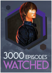 3000 Episodes Watched